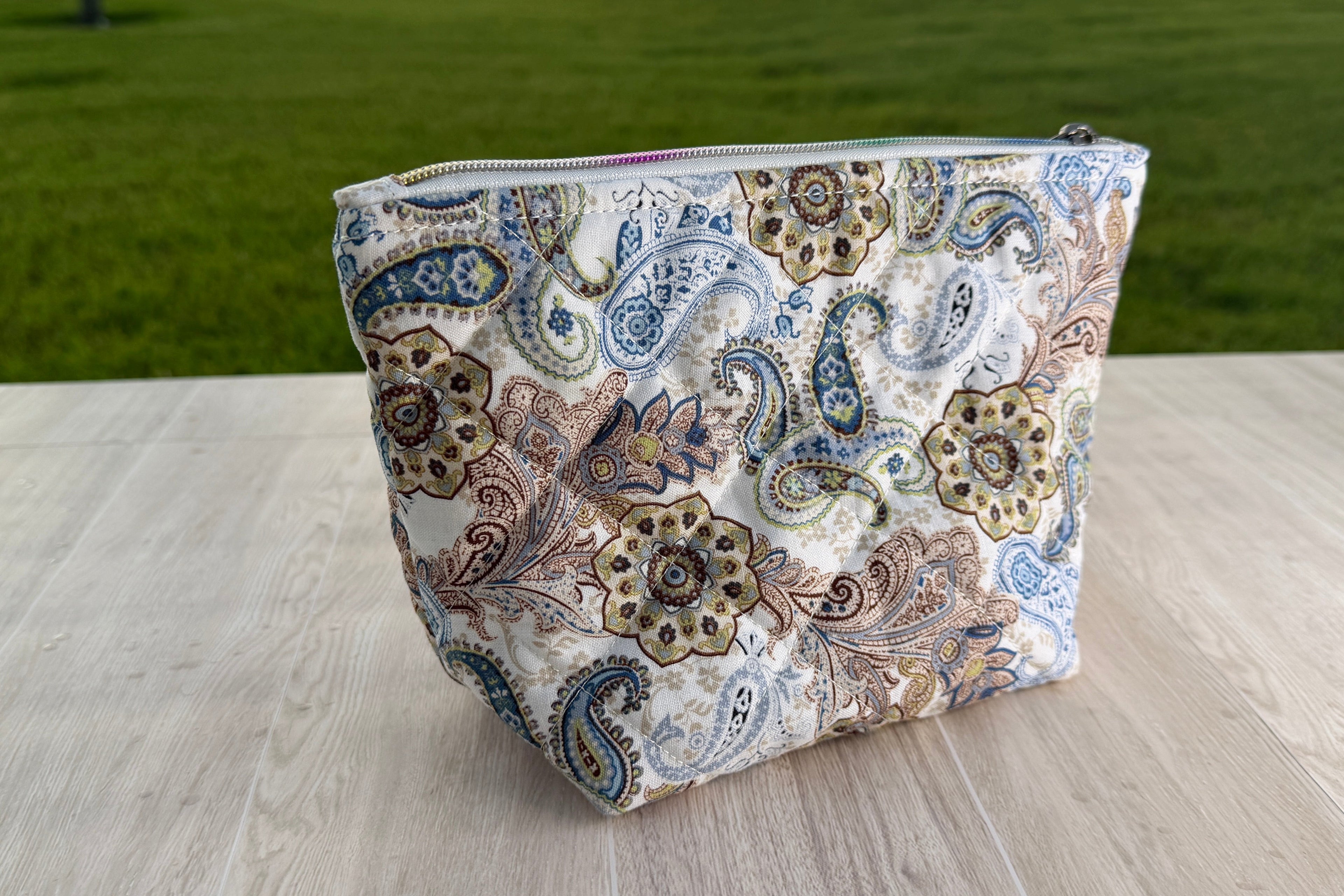 Handmade Zipper Pouch | Heather Collection