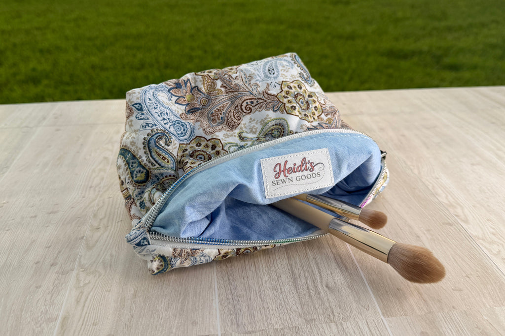 Handmade Zipper Pouch | Heather Collection