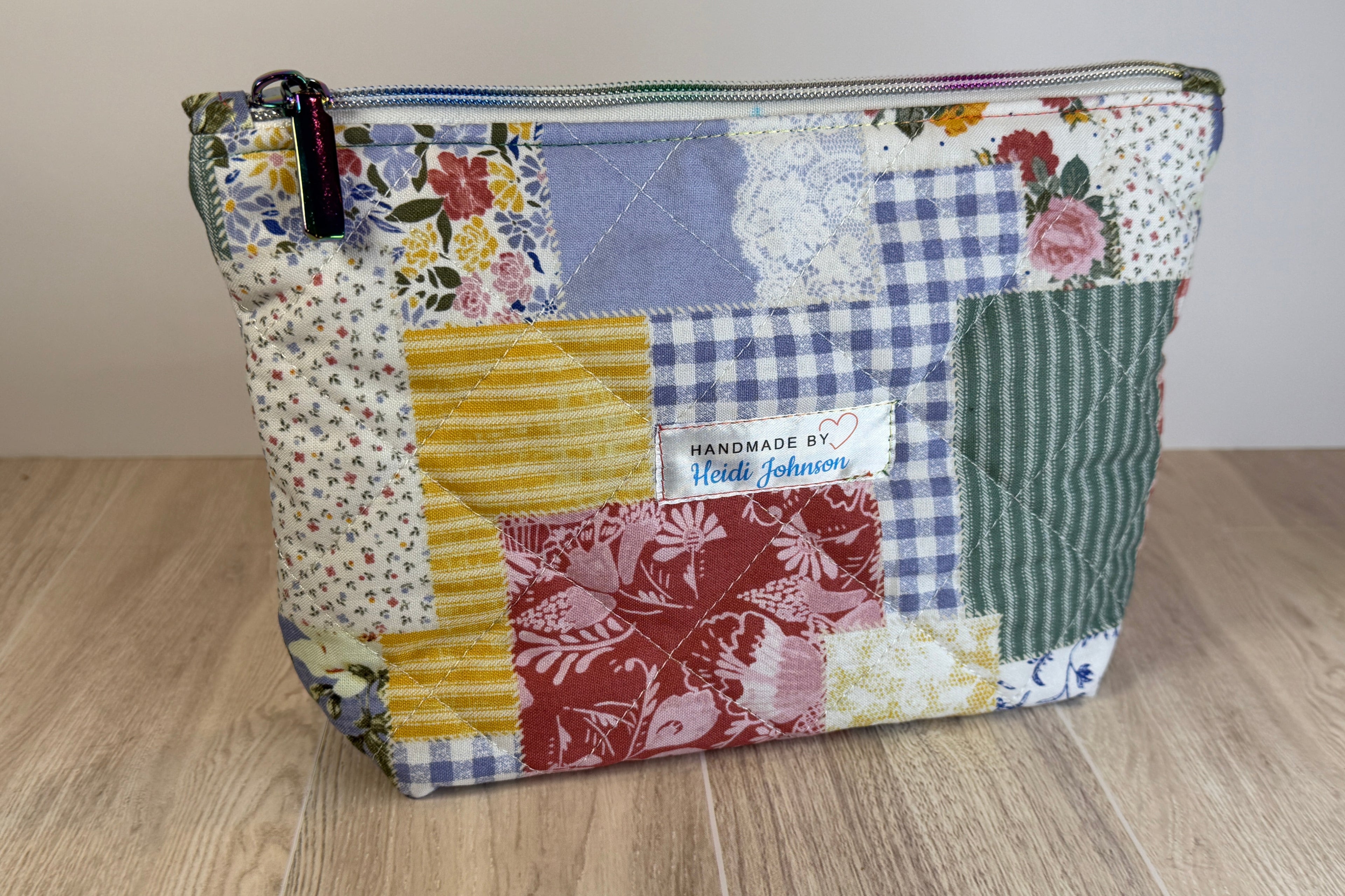 Handmade Zipper Pouch | Cottage Collection