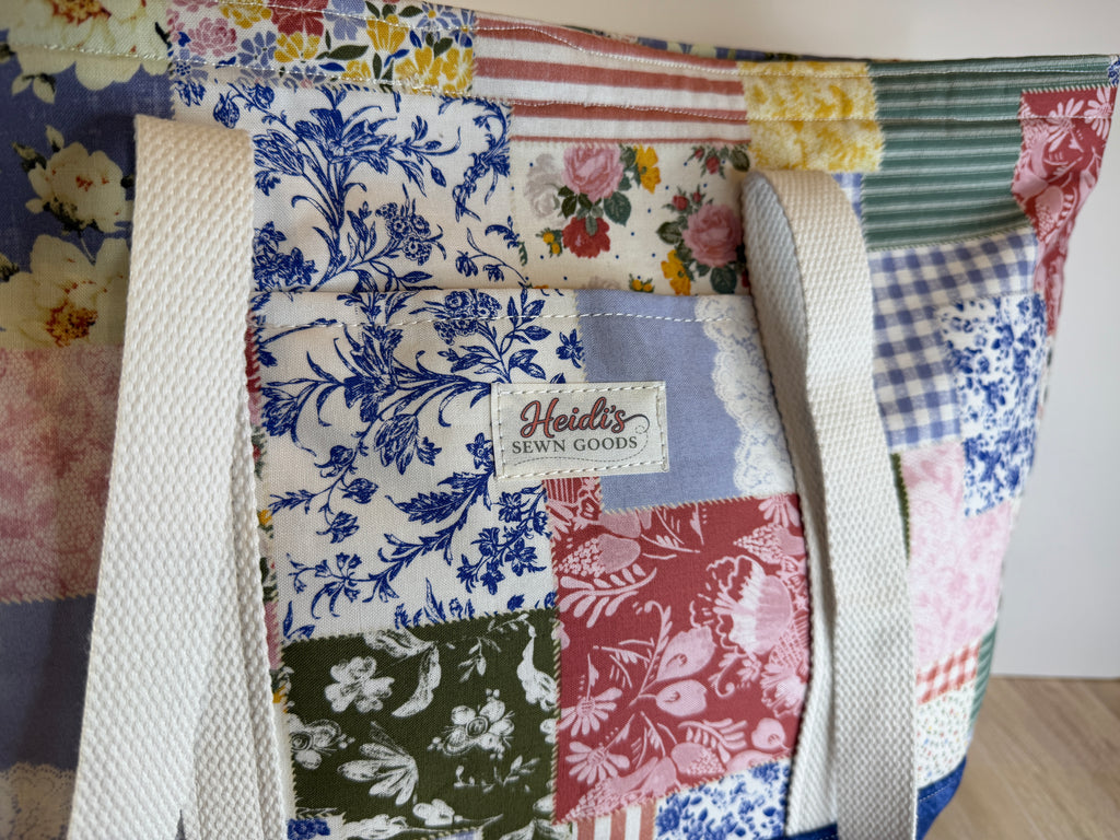 Handmade Classic Tote Bag | Cottage Collection