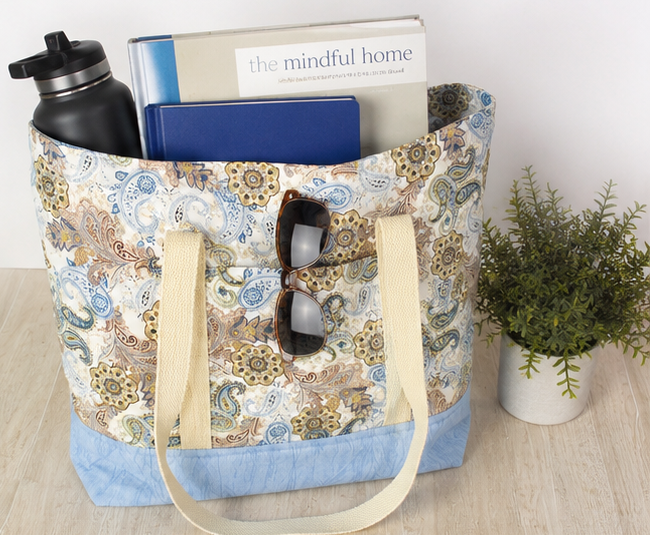 Handmade Classic Tote Bag | Heather Collection