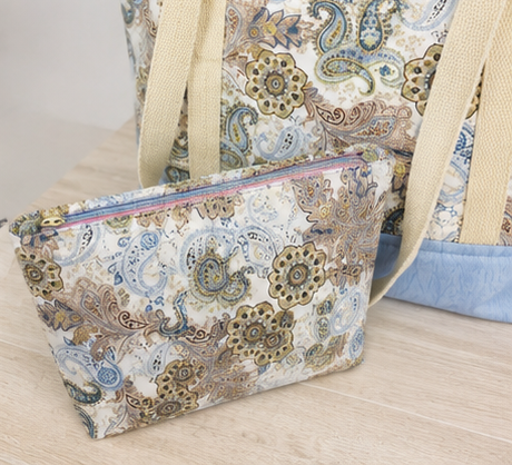 Handmade Classic Tote Bag | Heather Collection