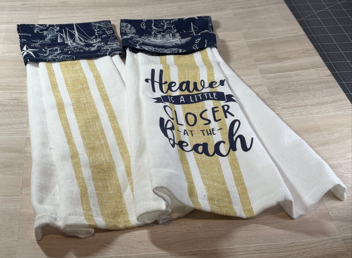 Handmade Hanging Tea Towel Set