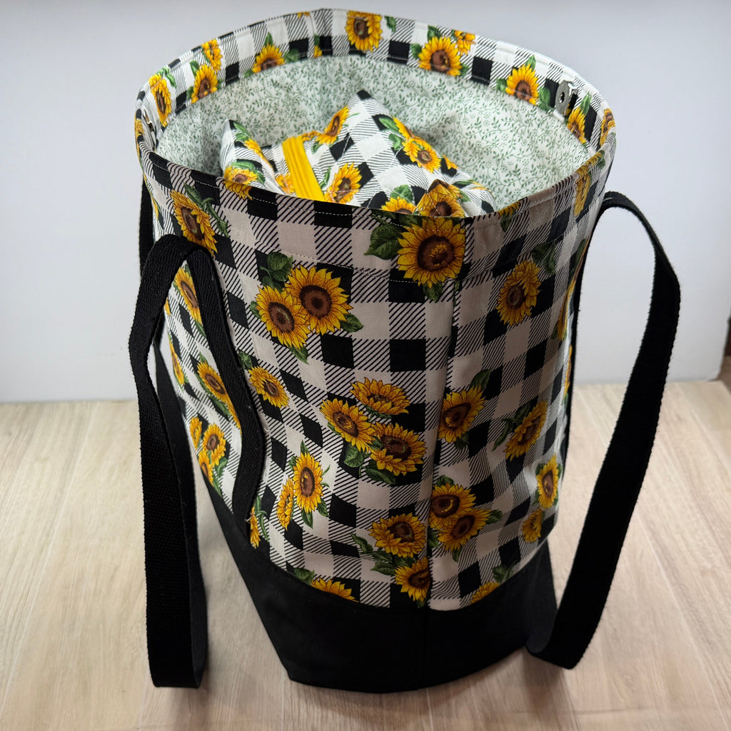 Handmade Everyday Tote | Sunflower Collection