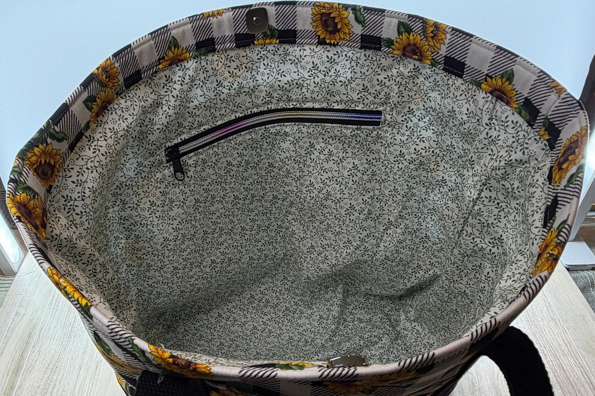 Handmade Everyday Tote | Sunflower Collection