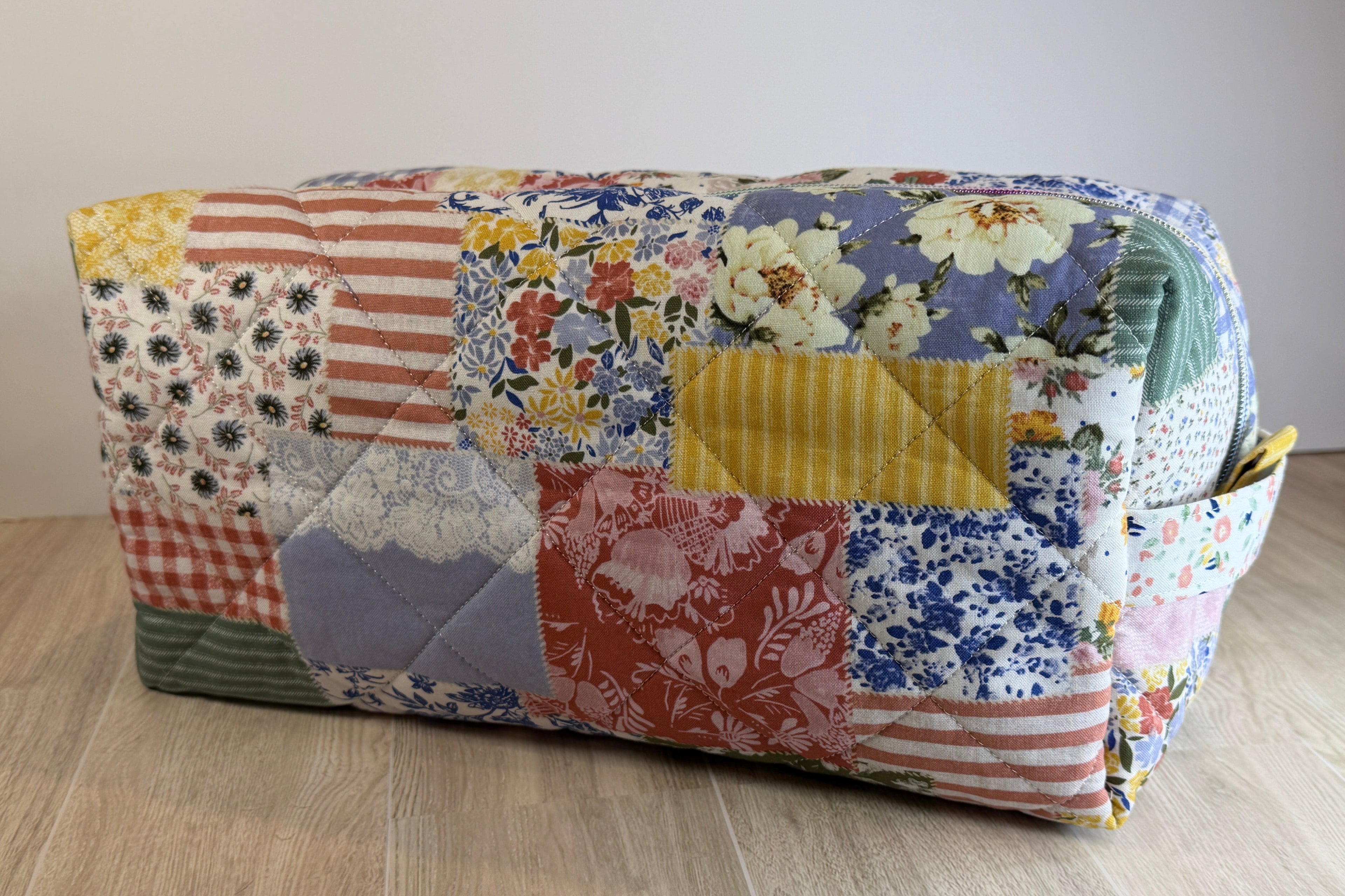 Handmade Large Makeup Bag | Cottage Collection