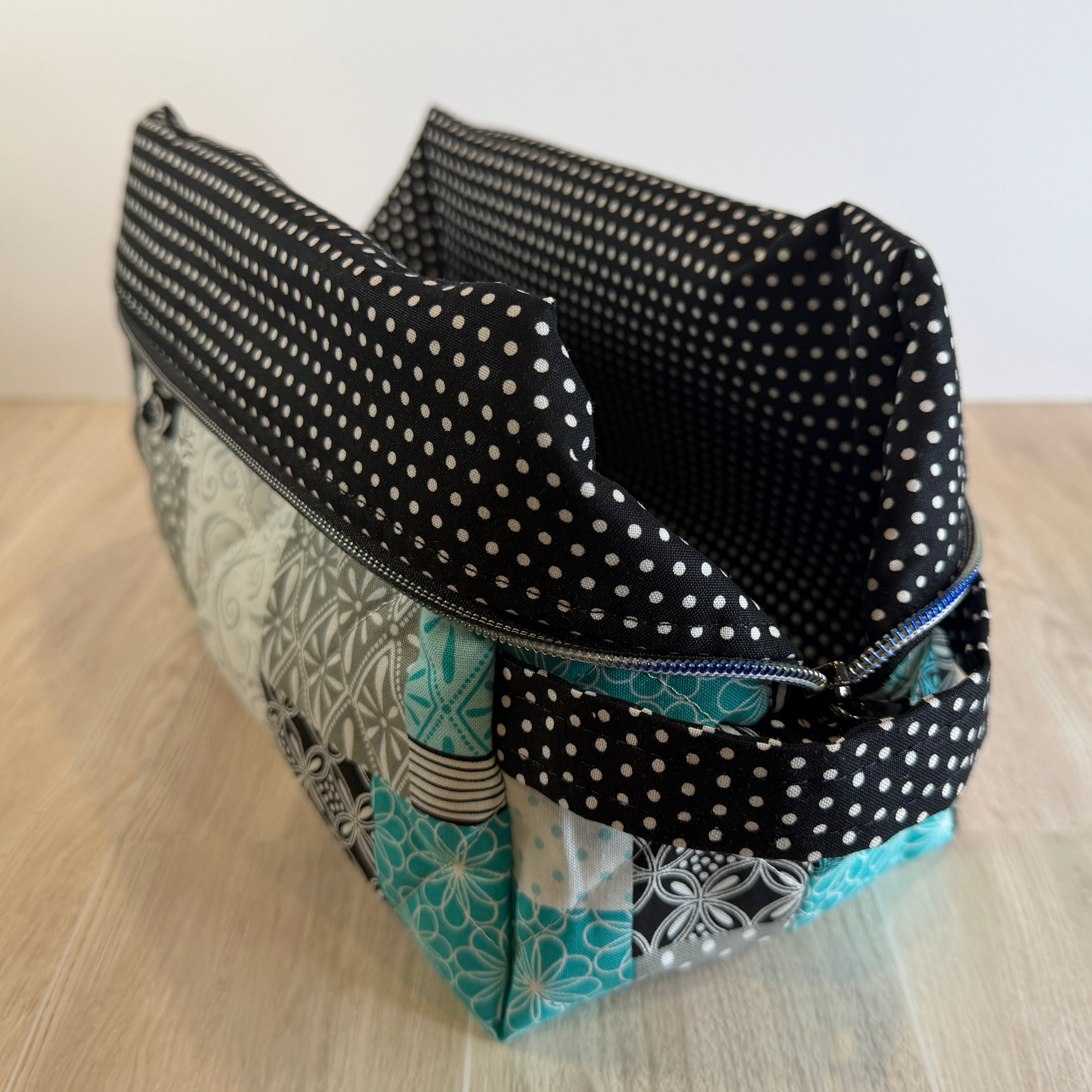 Handmade Large Makeup Bag | Harbor Collection