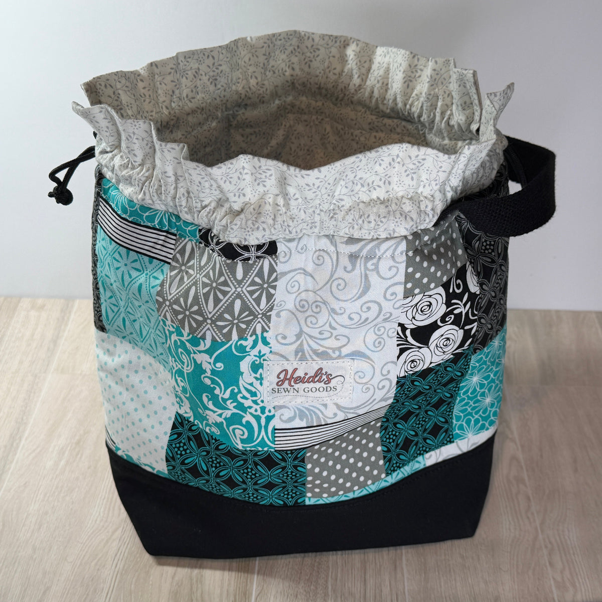 Handmade Large Project Bag | Harbor Collection