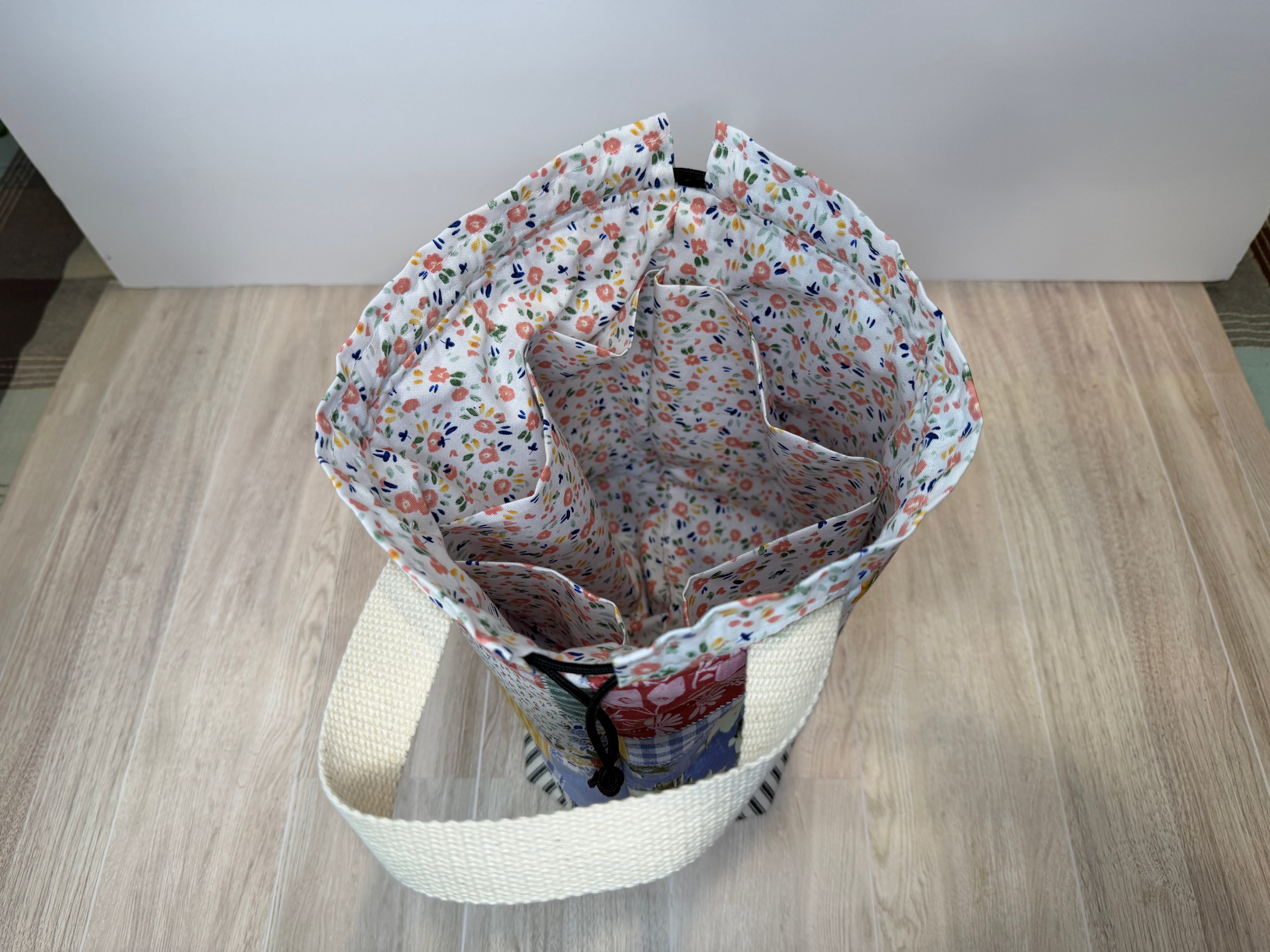 Handmade Medium Project Bag | Cottage Collection
