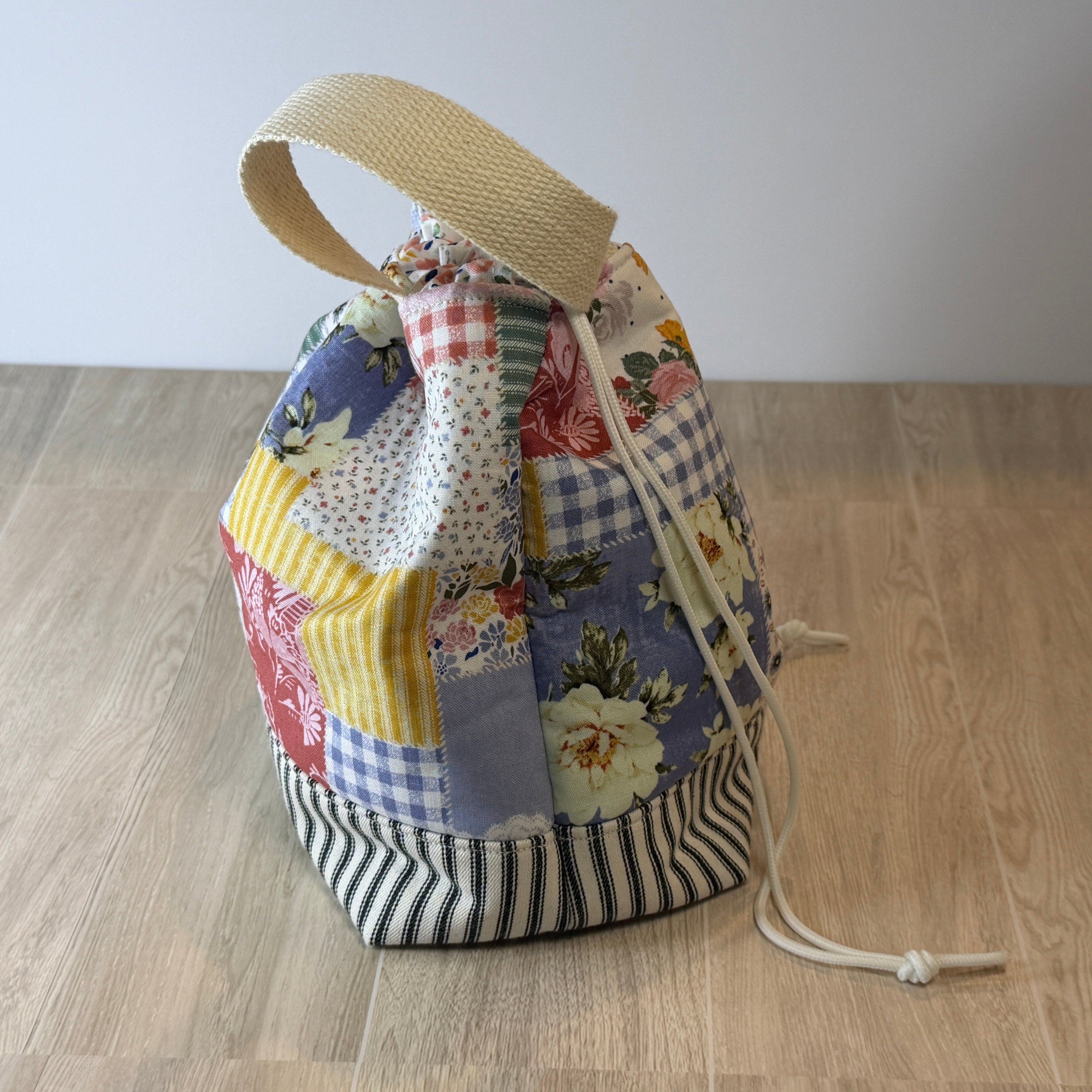 Handmade Medium Project Bag | Cottage Collection