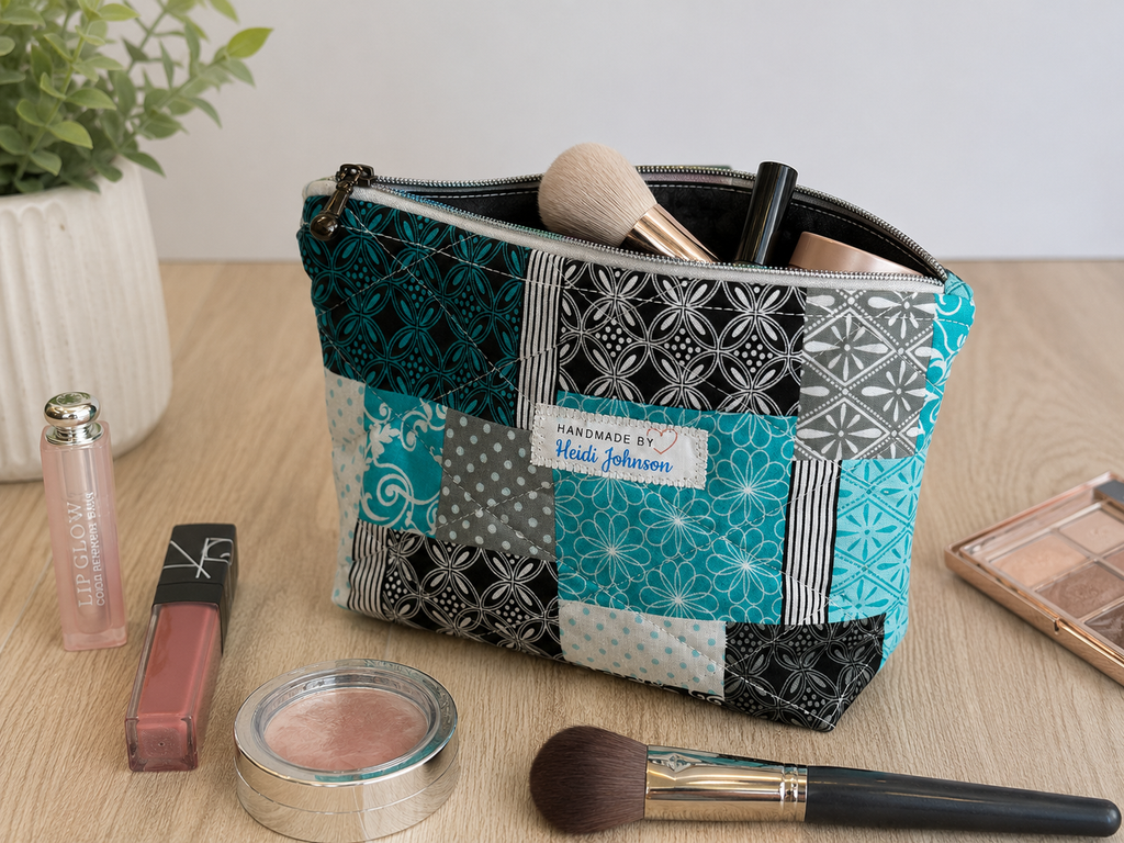 Handmade Zipper Pouch | Harbor Collection
