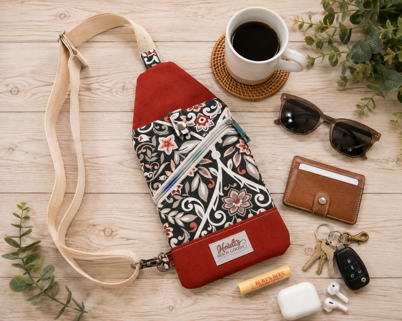 Handmade Essentials Crossbody Sling