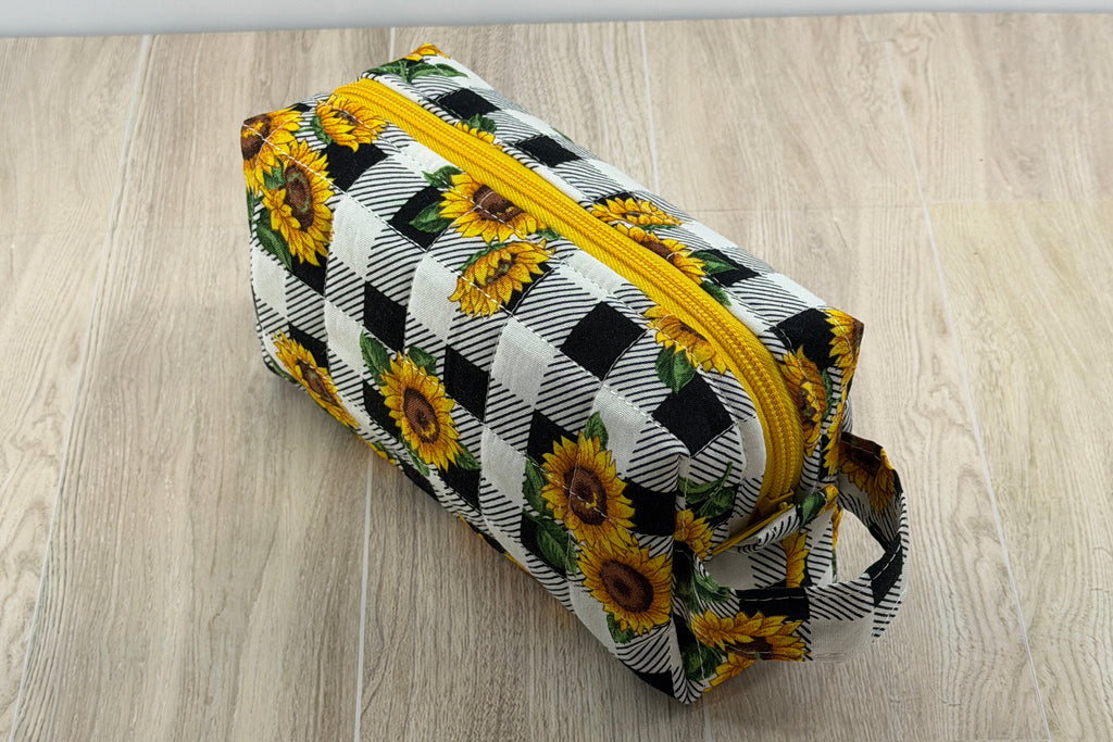 Small Makeup Bag | Sunflower Collection