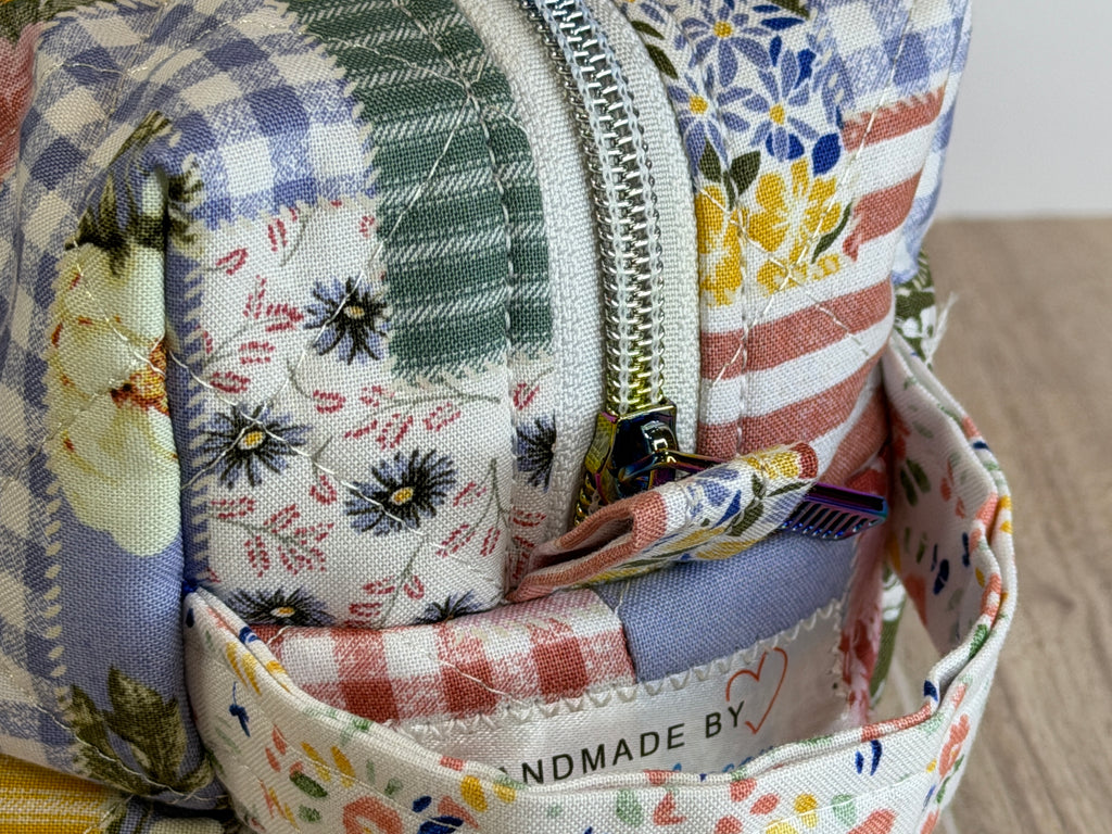 Handmade Small Makeup Bag | Cottage Collection