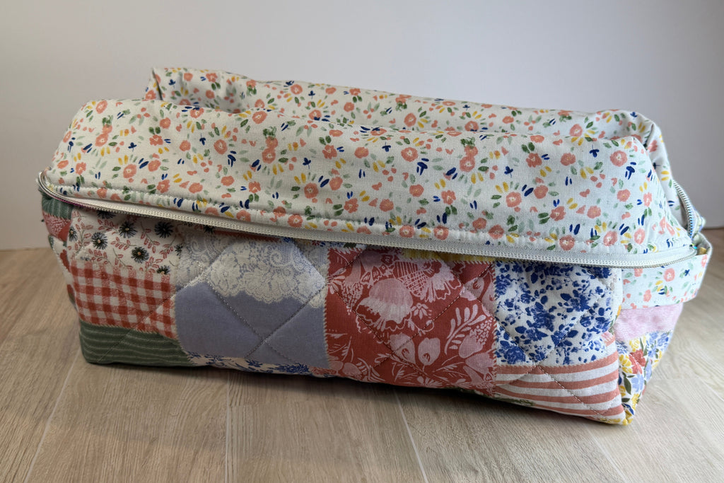 Handmade Small Travel Case | Cottage Collection