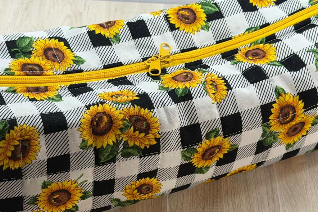 Handmade Standard Travel Case | Sunflower Collection