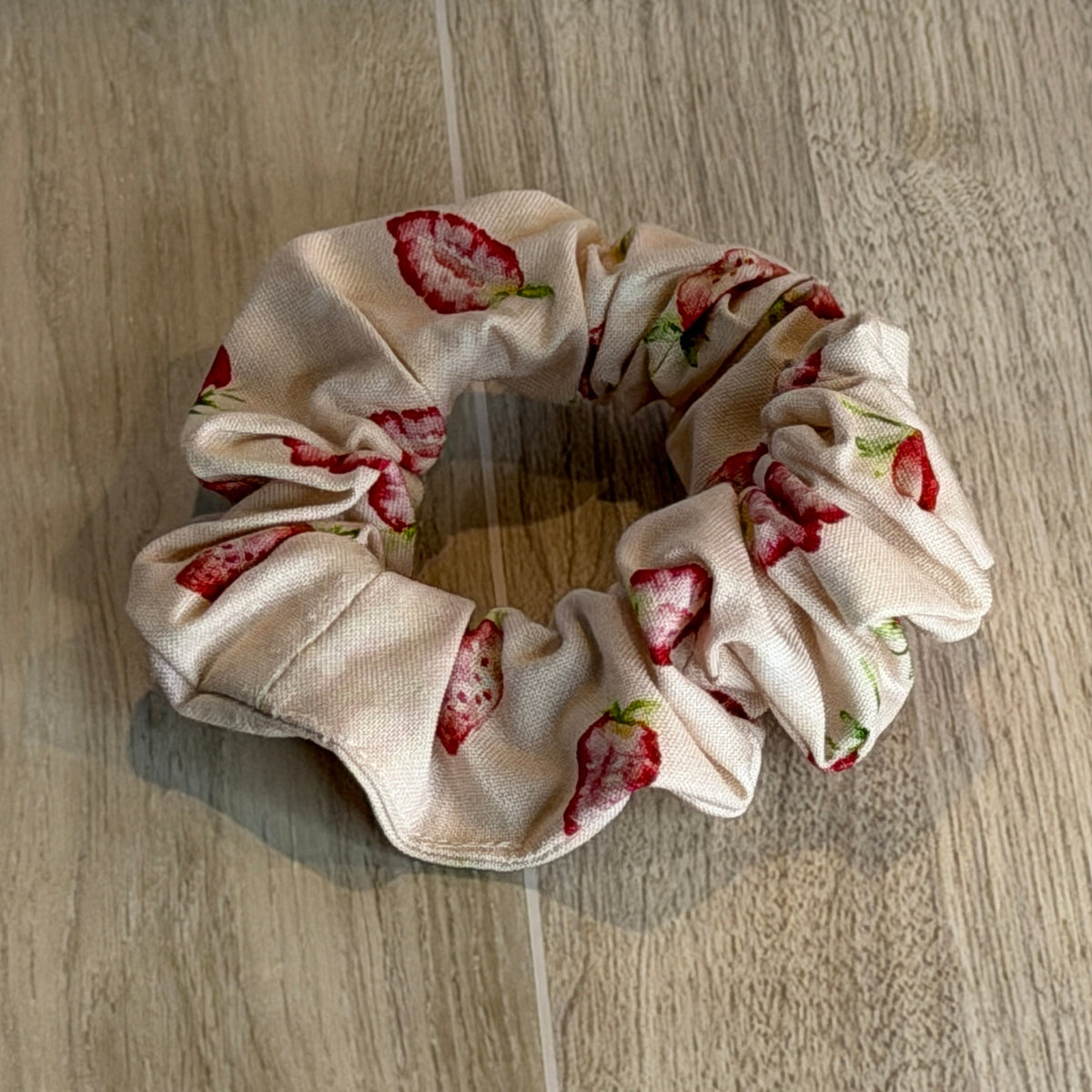 Handmade Fabric Scrunchie