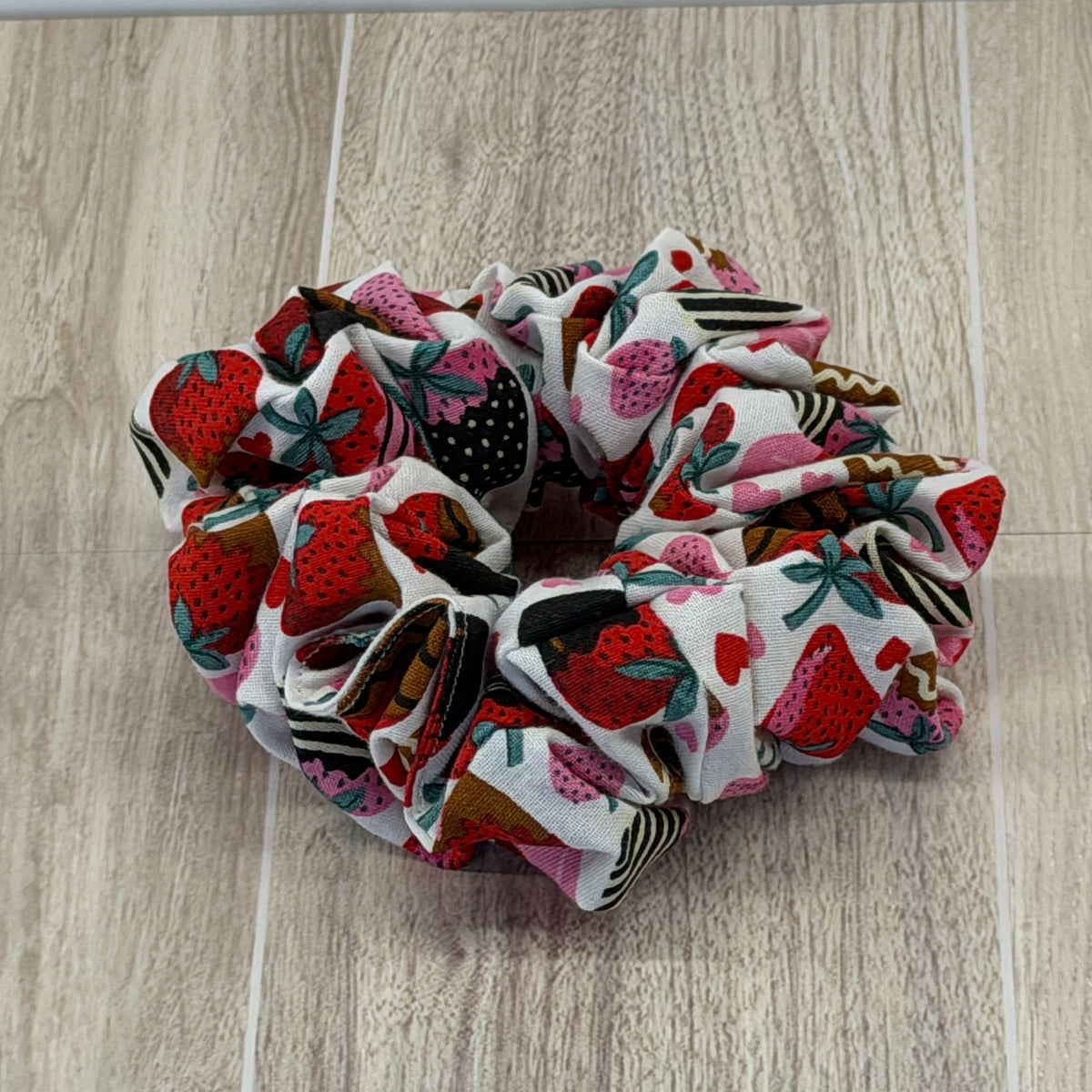Handmade Fabric Scrunchie