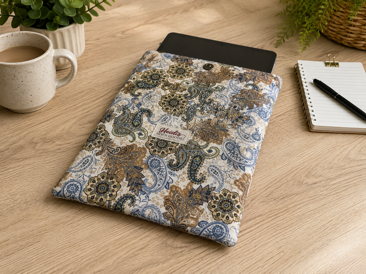 Handmade Tablet Sleeve | Heather Collection