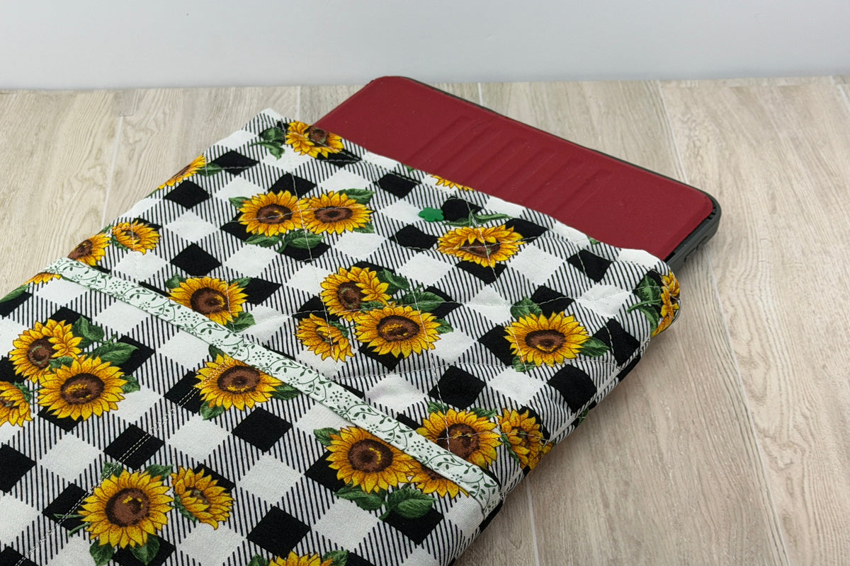 Handmade Tablet Sleeve | Sunflower Collection