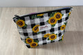 Handmade Zipper Pouch | Sunflower Collection